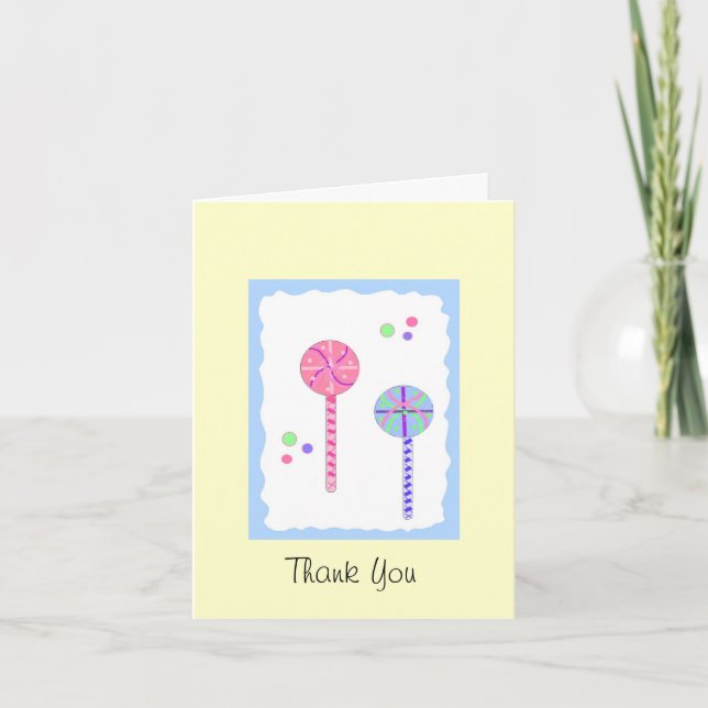 Lollipop Thank You (Front)