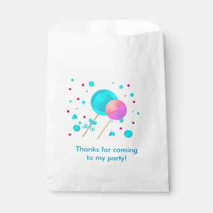 Lollipops and Candy Dots Favour Bag