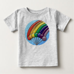 Lollipops and Rainbows Baby T-Shirt