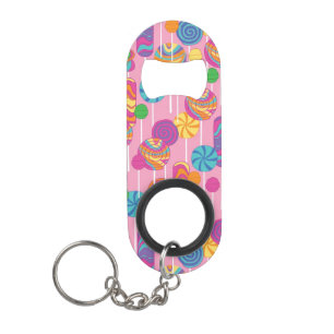 Lollipops Candy Pattern Mini Bottle Opener