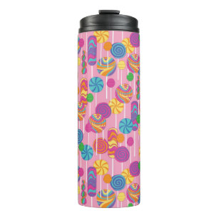 Lollipops Candy Pattern Thermal Tumbler