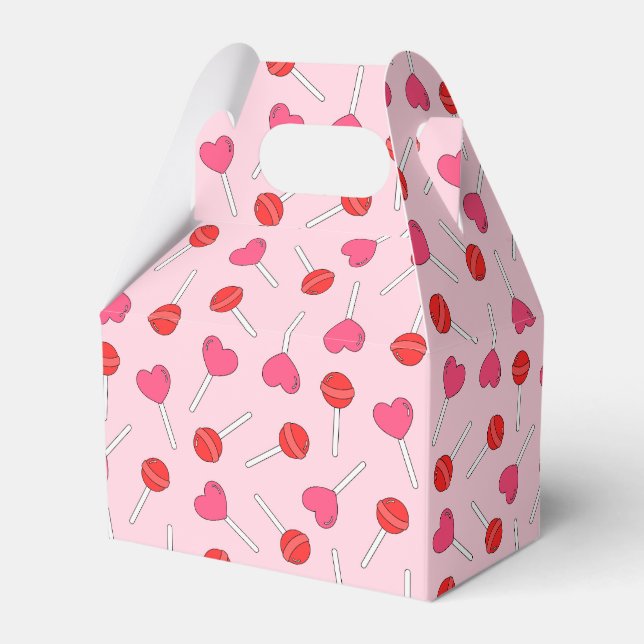 Lollipops Favor Box (Front Side)