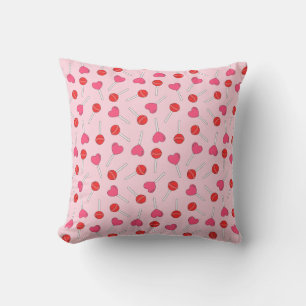 Lollipops Throw Pillow