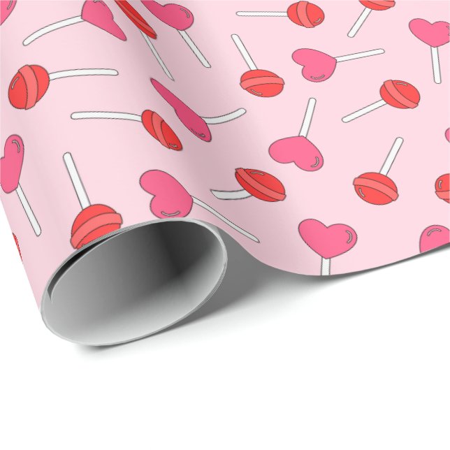 Lollipops Wrapping Paper (Roll Corner)