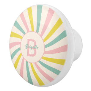 'Lollypop Vibes', retro pastels door Ceramic Knob