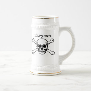 LOLPYRATE Tankard Beer Stein