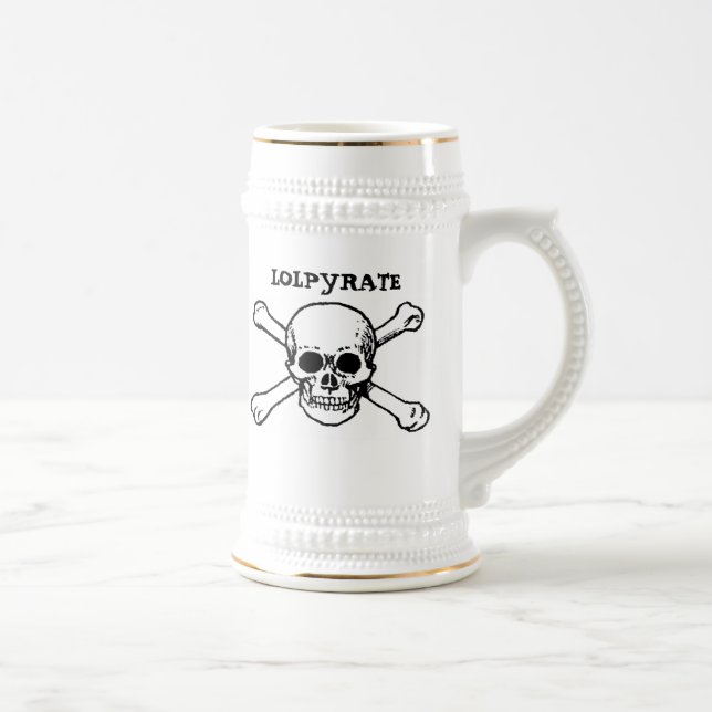 LOLPYRATE Tankard Beer Stein (Right)