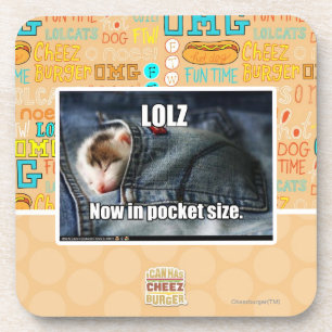 LOLZ Now in Pocket Size Coaster
