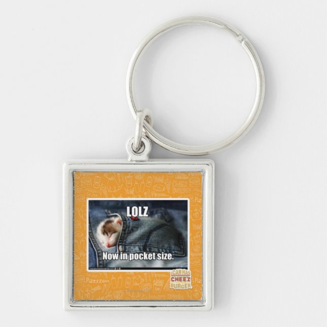 LOLZ Now in Pocket Size Keychain (Front)