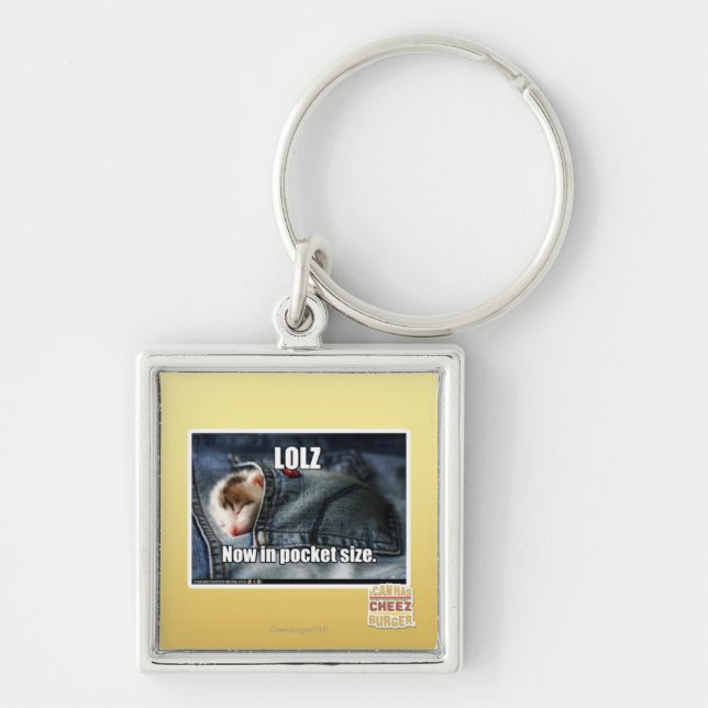 LOLZ Now in Pocket Size Keychain (Front)