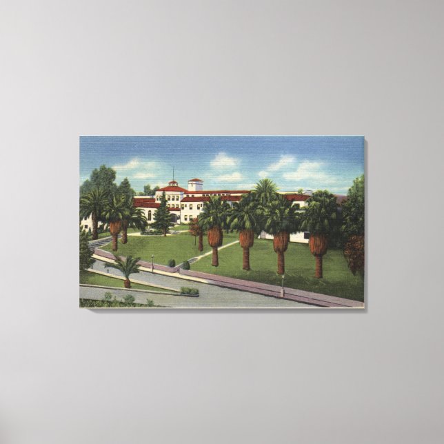 Loma Linda Sanitarium & Hospital View Canvas Print (Front)