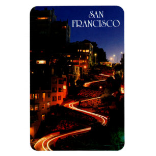 Lombard Street San Francisco Magnet