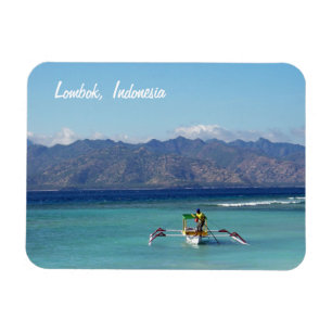 Lombok Boat Premium Flexi Magnet