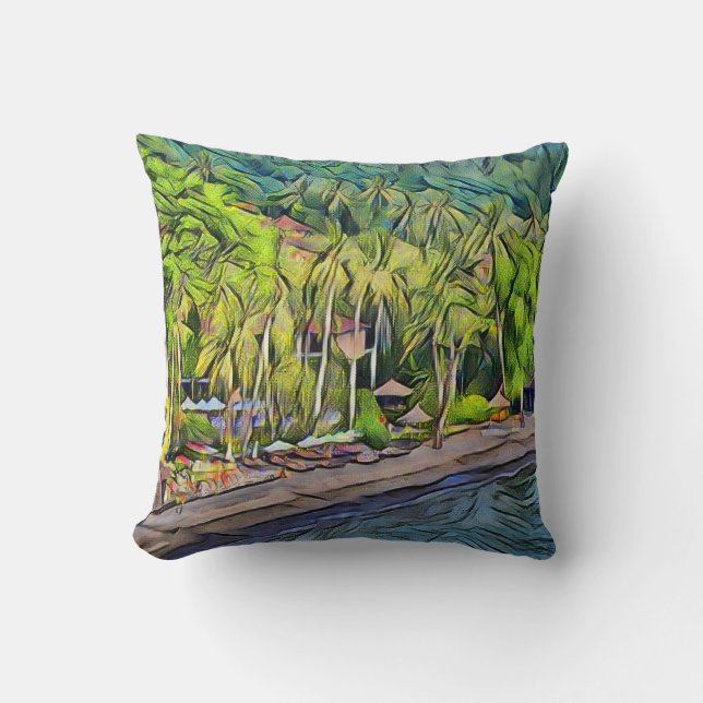 Lombok Throw Pillow (Front)