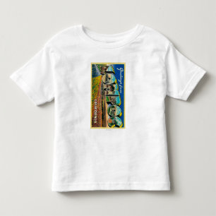 Lompoc, California - Large Letter Scenes Toddler T-shirt