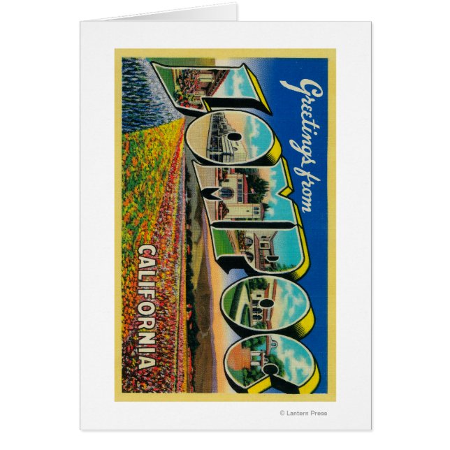 Lompoc, Californie - Scènes de grandes lettres (Devant)