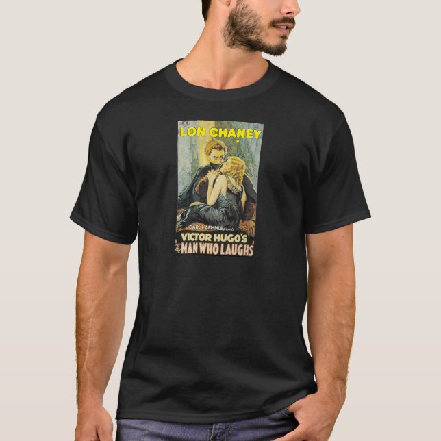 Lon Chaney is The Man Who Laughs T-Shirt (Front)