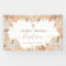 Lona Floral Boho Pampas White Pumpkin baptism