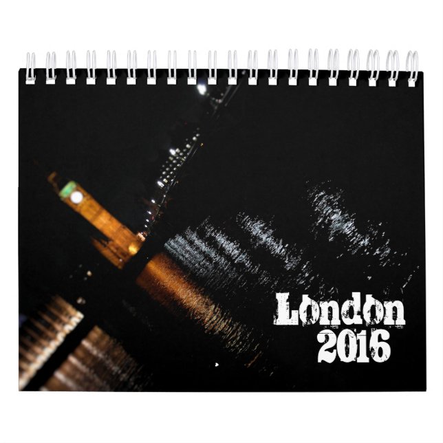 London - 2016 Calendar (Cover)