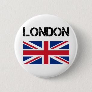 London 2 Inch Round Button