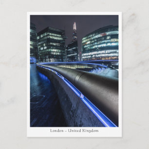 London at Night Postcard