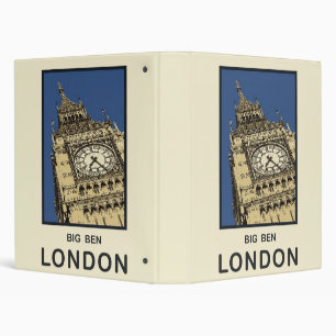 London Big Ben Binder