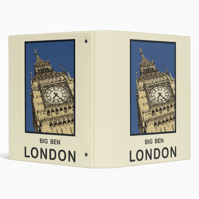 London Big Ben Binder (Background)