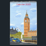 London Big Ben Calendar 2020<br><div class="desc">London Bif Ben  Calendar 2019</div>