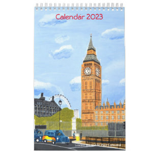 London Big Ben Calendar 2023 (3) 