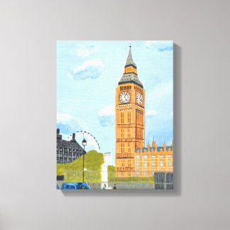 London Big Ben Canvas Print
