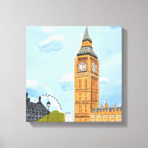 London Big Ben Canvas Print