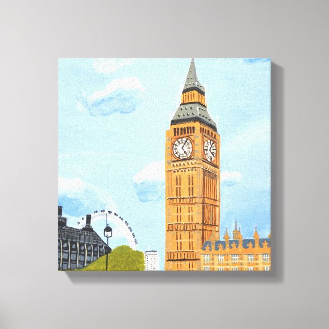 London Big Ben Canvas Print (Front)