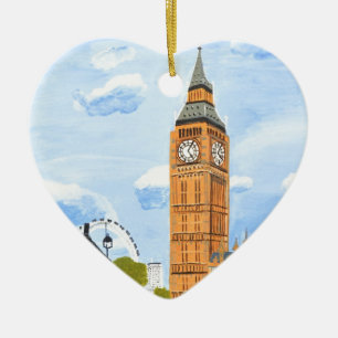 London Big Ben Ceramic Ornament