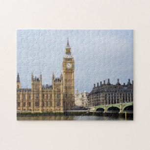 London & Big Ben Clock, Westminster /England Jigsaw Puzzle