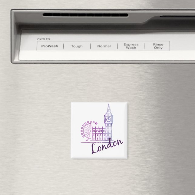 London Big Ben Magnet – Travel Souvenir, Christmas (In Situ (Dishwasher))