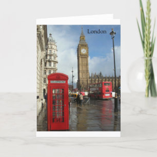 London Big Ben Phone box (by St.K) Card