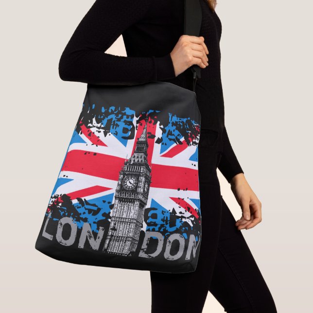 London Big Ben Shoulder Bag (Close Up)