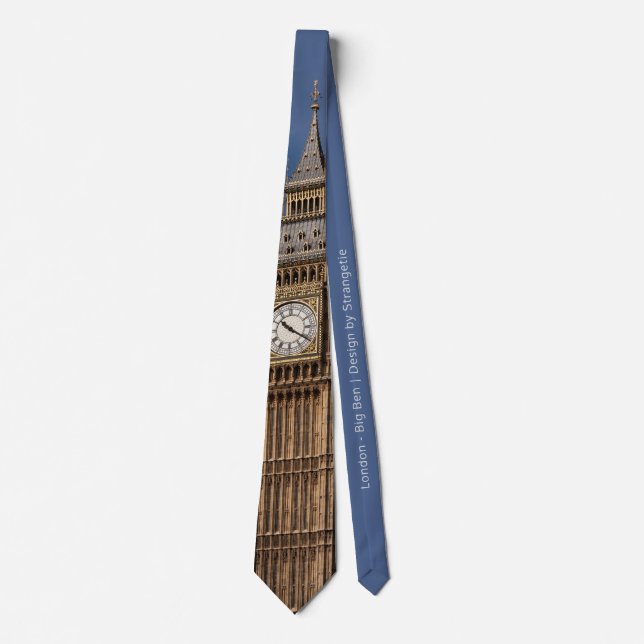 London Big Ben Tie (Front)