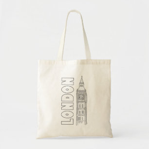 London - Big Ben Tote Bag