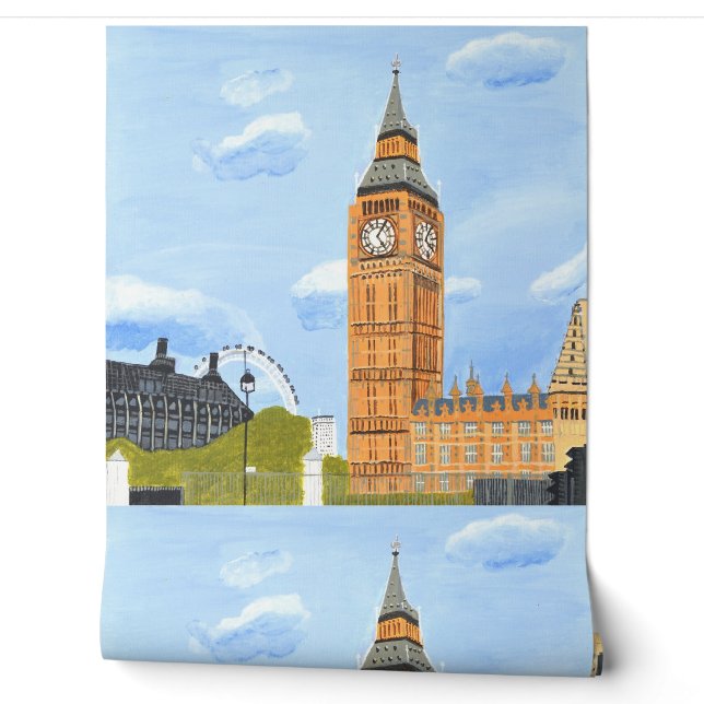 London Big Ben wallpaper  (Unrolling)