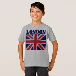 London Black Modern Boys England United Kingdom T-Shirt