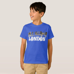 London Black Modern Boys England United Kingdom T-Shirt