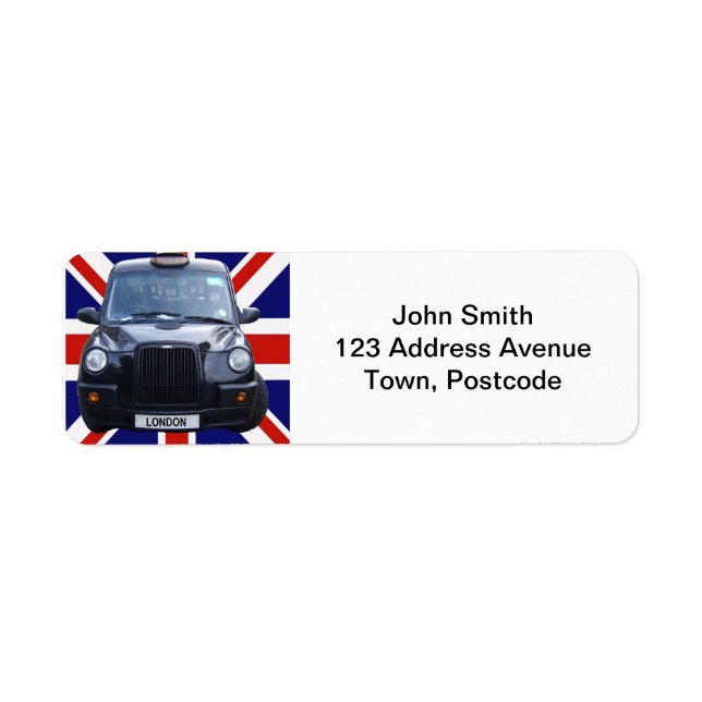 London Black Taxi Cab (Front)