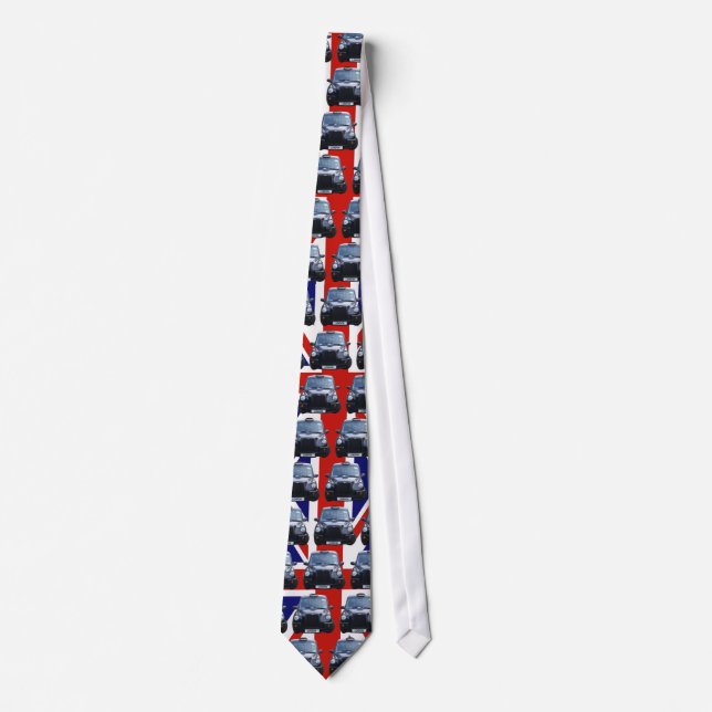 London Black Taxi Cab Tie (Front)
