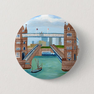 London Bridge 2 Inch Round Button