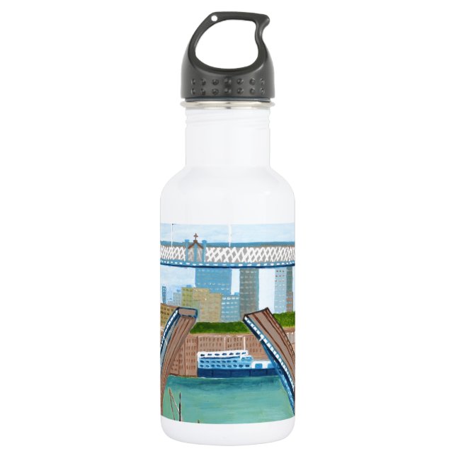 London Bridge 532 Ml Water Bottle (Front)