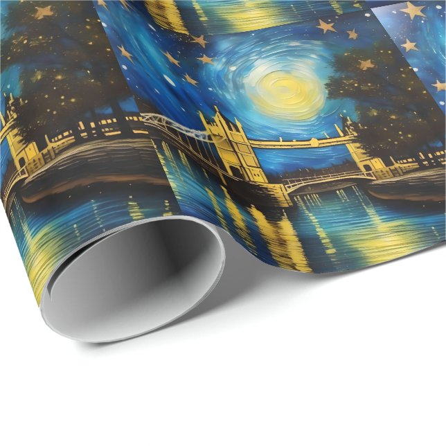 London Bridge Acrylic Art, Wrapping Paper (Roll Corner)