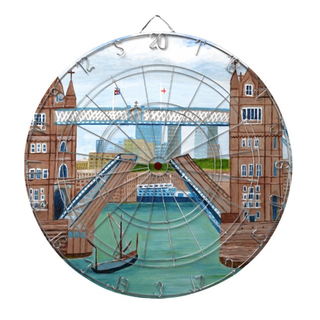 London Bridge Dartboard (Front)