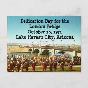 London Bridge Dedication Day Postcard