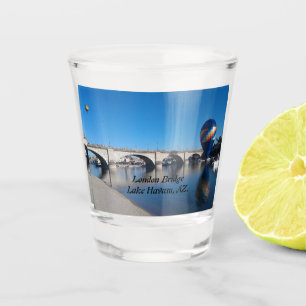 London Bridge Hot air balloon Shot Glass